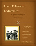 James F. Barnard Endowment Acquisitions Report FY 2014-2015
