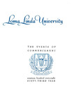 Commencement Program 1968 by Loma Linda University
