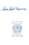Commencement Program 1970 by Loma Linda University