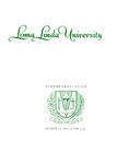 Commencement Program 1971 (Summer Graduation) by Loma Linda University