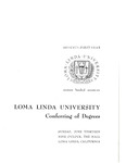 Commencement Program 1976 by Loma Linda University