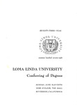 Commencement Program 1978 by Loma Linda University