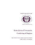 Commencement Program 1997 by Loma Linda University