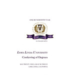 Commencement Program 2005 by Loma Linda University