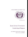 Commencement Program 2006 by Loma Linda University