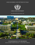 Commencement Program 2021 (School of Allied Health Professions) by Loma Linda University