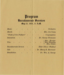 Commencement Program 1921 by College of Medical Evangelists