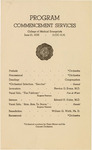Commencement Sermon 1935 by College of Medical Evangelists