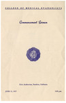 Commencement Sermon 1937 by College of Medical Evangelists