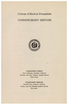 Commencement Services 1951