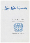 Commencement Program 1968 (Winter Graduation)