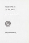 Commencement Program 1975 (School of Medicine)