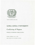 Commencement Program 1979-A (School of Medicine)
