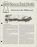 #58 - Survival in the Wilderness by Department of Health Education