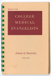 1956-1957 Bulletin by College of Medical Evangelists