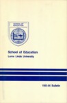 1985 - 1986 Bulletin
